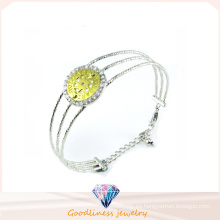 Pulsera de plata de la mujer de la venta al por mayor de la fábrica 925 (G41270)